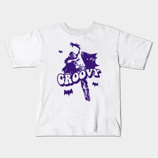 GROOVY '60s SUPERHERO TIE DYE Kids T-Shirt